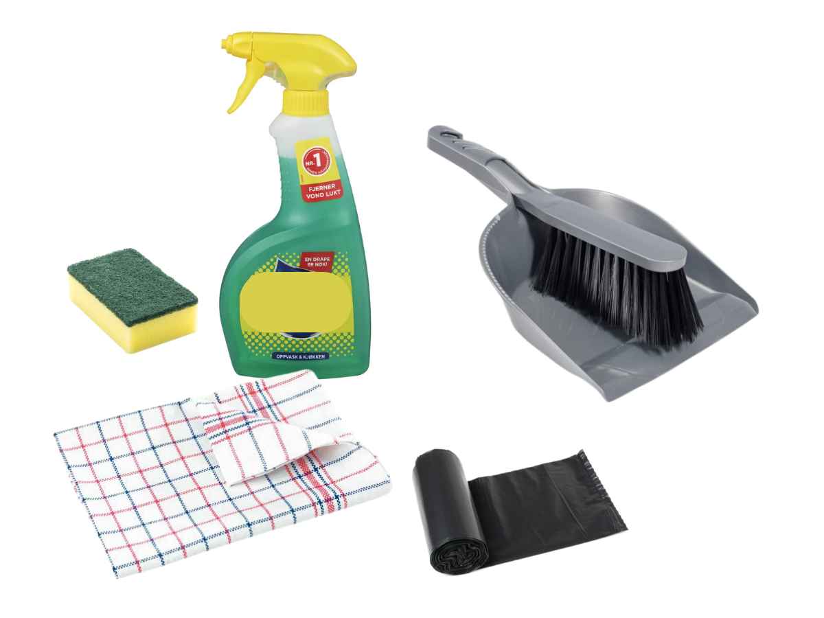 campervan cleaning set