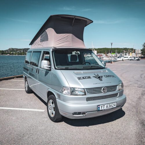 Volkswagen camper compacto en alquiler en Noruega