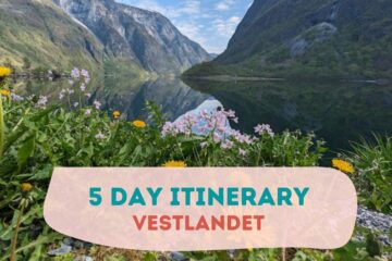 itinerario de 5 días por noruega