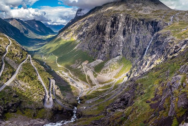 Troll Road in Norway