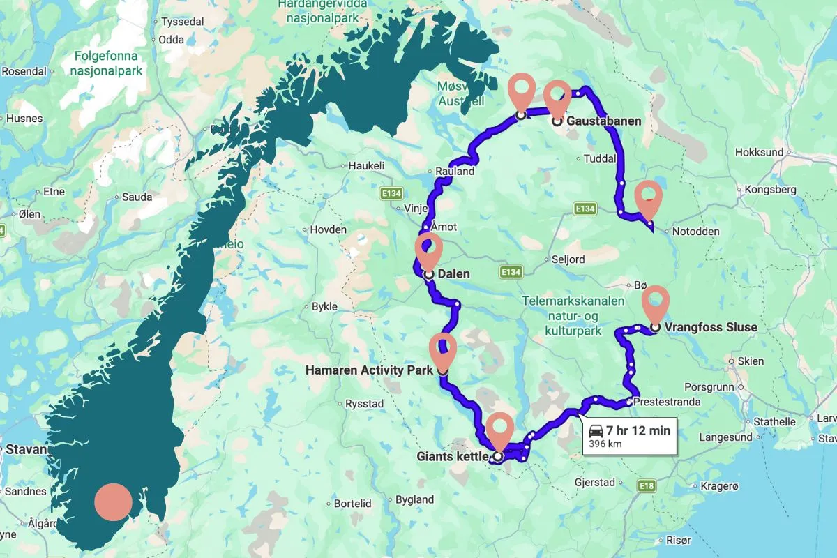 what to see in telemark, Norway